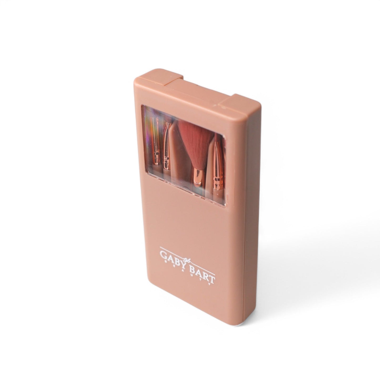 Estuche marrón del kit de cepillo