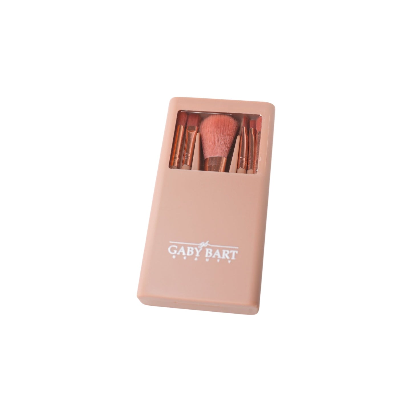 Estuche marrón del kit de cepillo