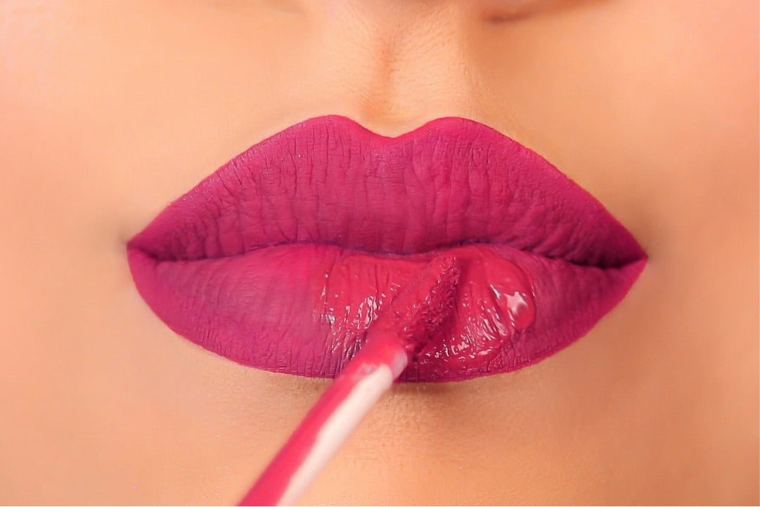 Lápiz labial líquido mate - rosa
