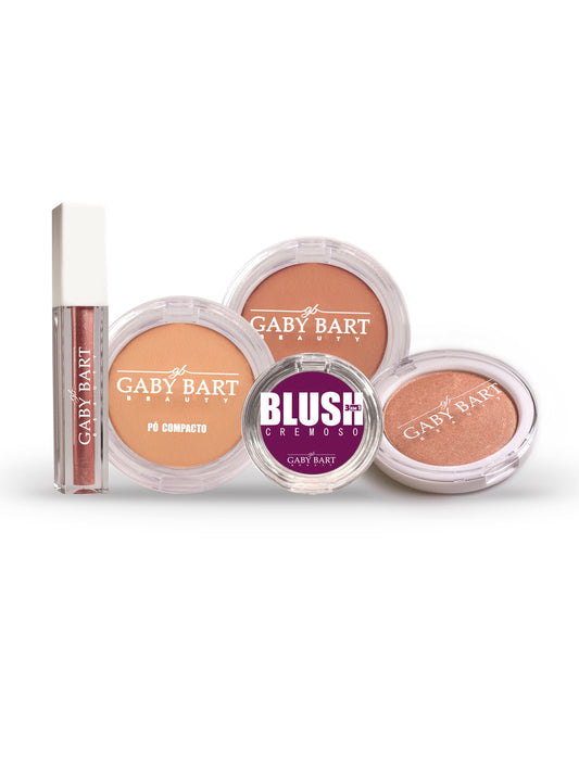 Kit de maquillaje púrpura