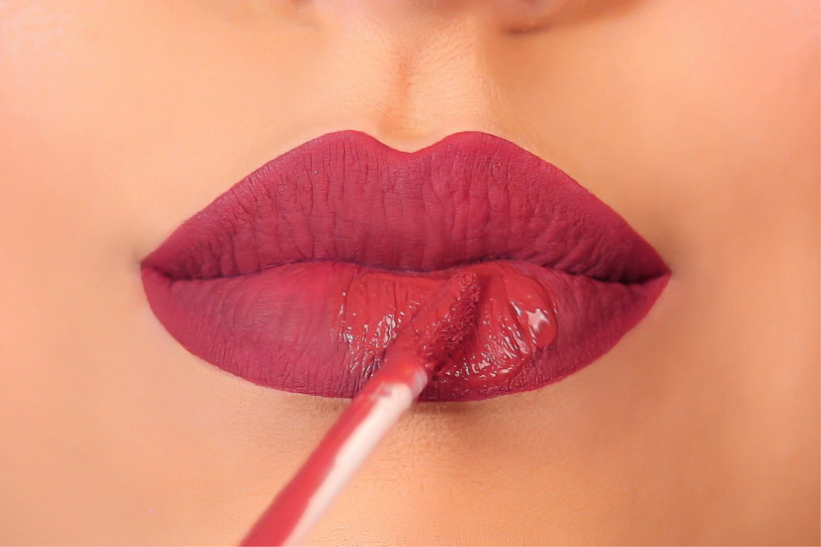 Lápiz labial líquido mate - desnudo