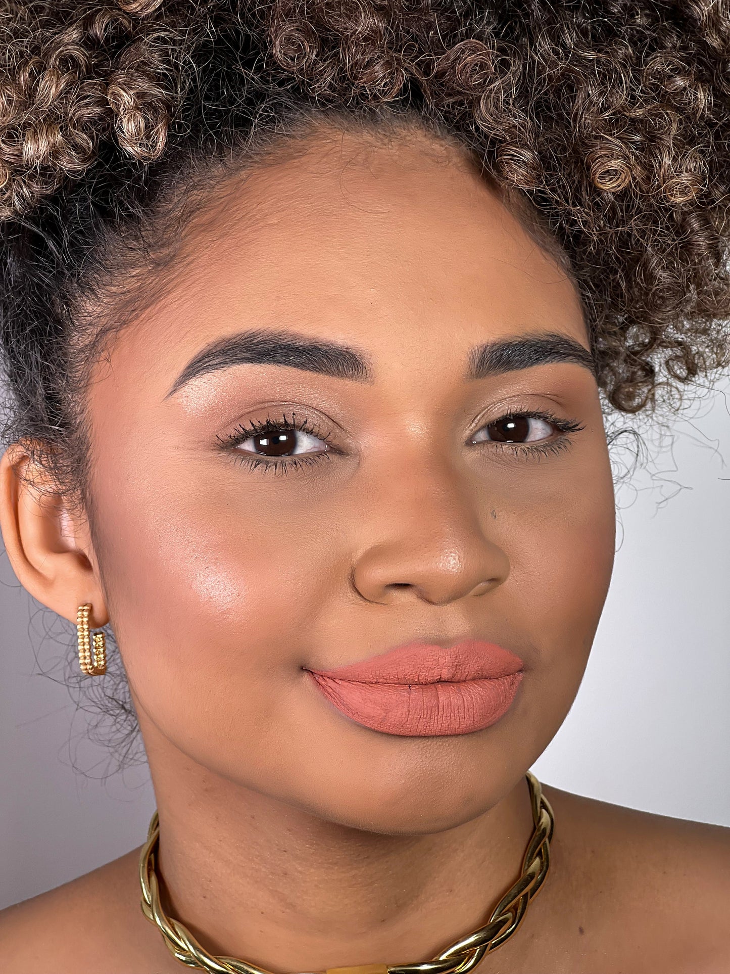Lápiz labial líquido mate - terracota