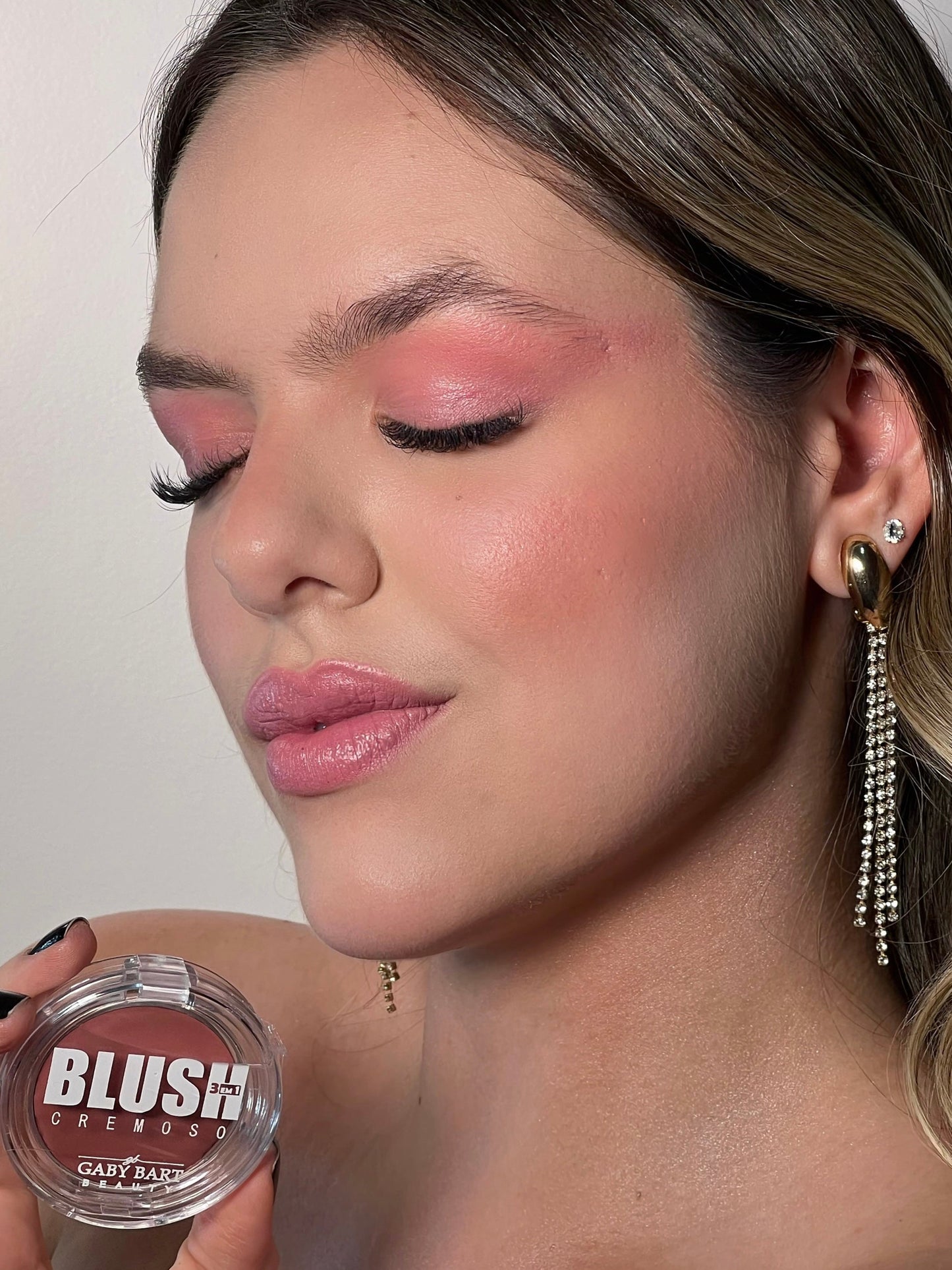 BLUSH CREMOSA 3IN1 - ROSA